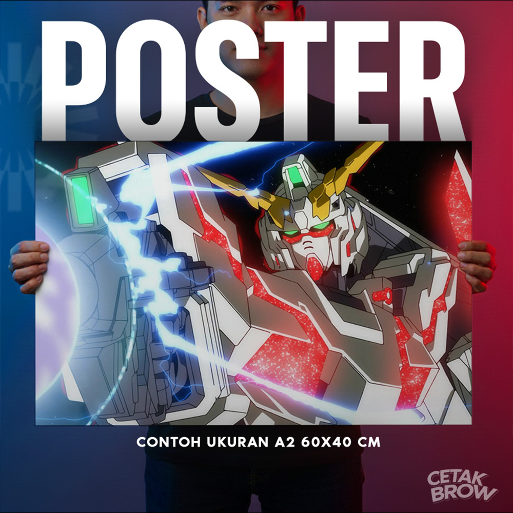 Mobile Suit Gundam Battle Scene โปสเตอร์ตกแต่งผนังห้องสะสม Creative Studio Decorative Pro