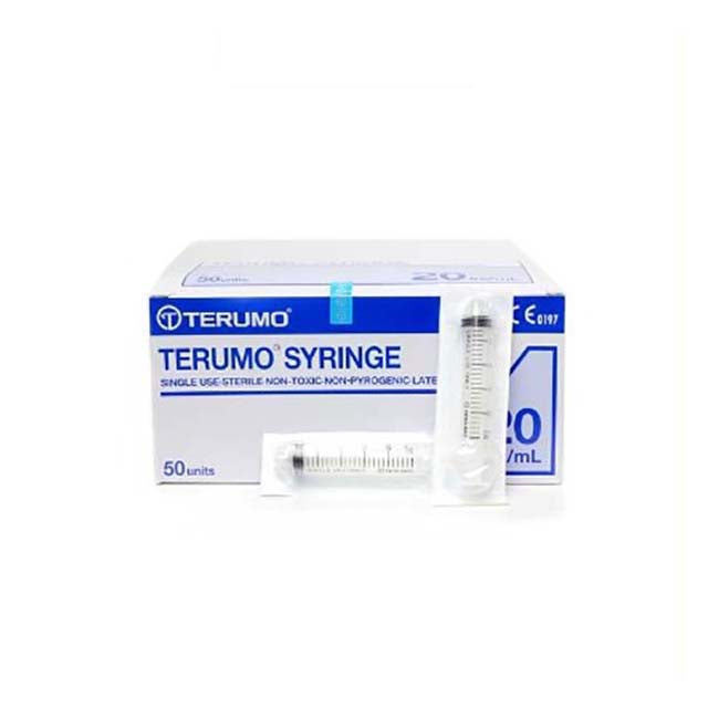 TERUMO SYRINGE LUER LOCK 20ML 50S