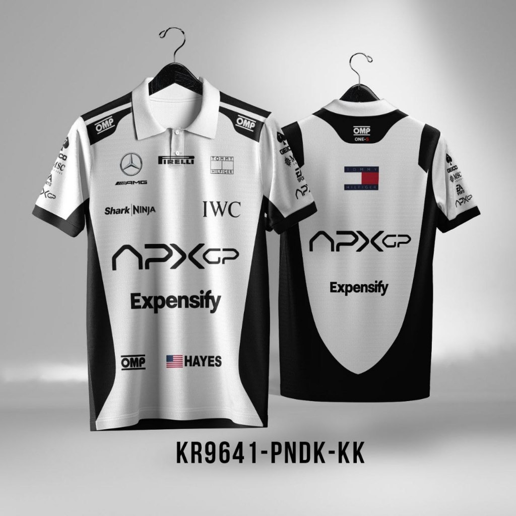 F1 the Movie Apxgp Hayes Tshirt Jersey