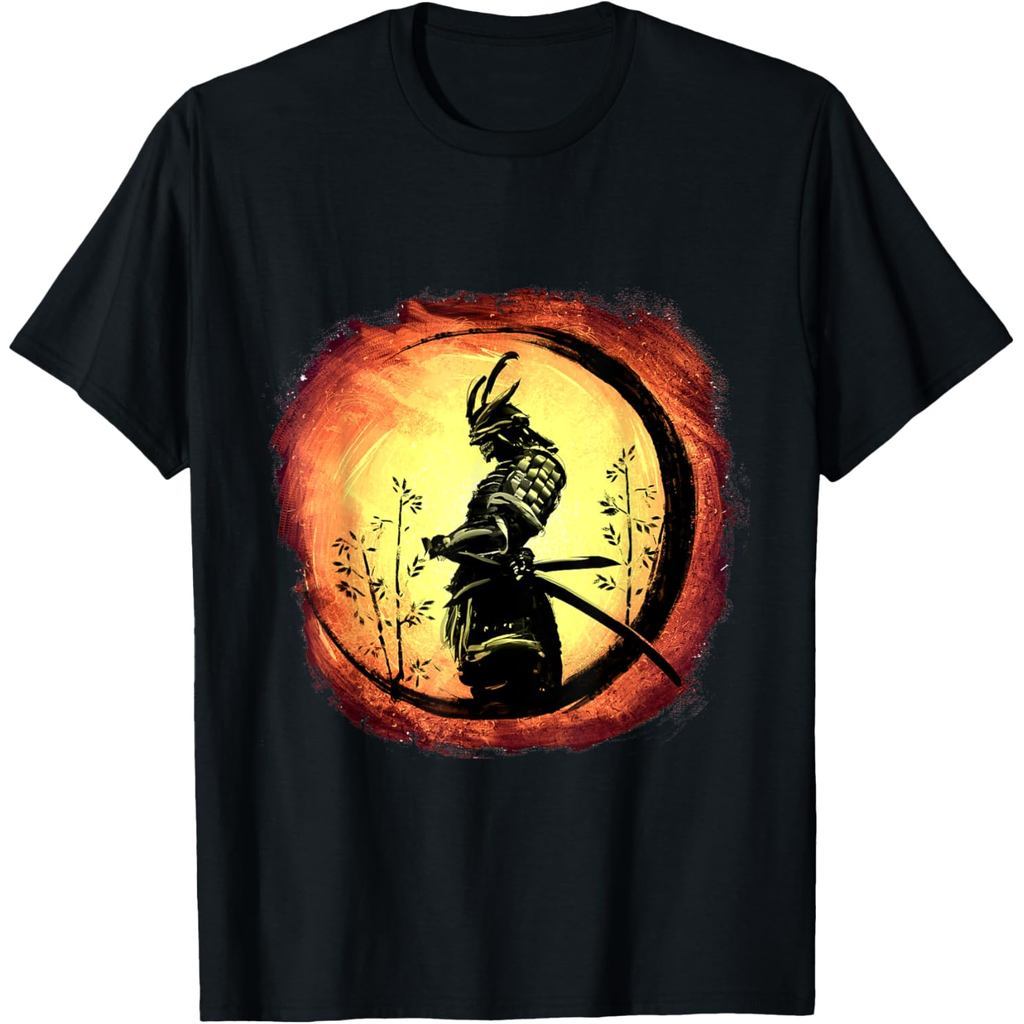 2026 วาฟเฟิลของขวัญสําหรับเพื่อน Yasuke สีดําญี่ปุ่น Samurai Bushido นักรบญี่ปุ่น Katana เสื้อยืด xs