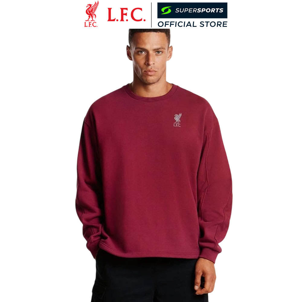 LFC YNWA Oversized เสื้อลำลองแขนยาวผู้ชาย
