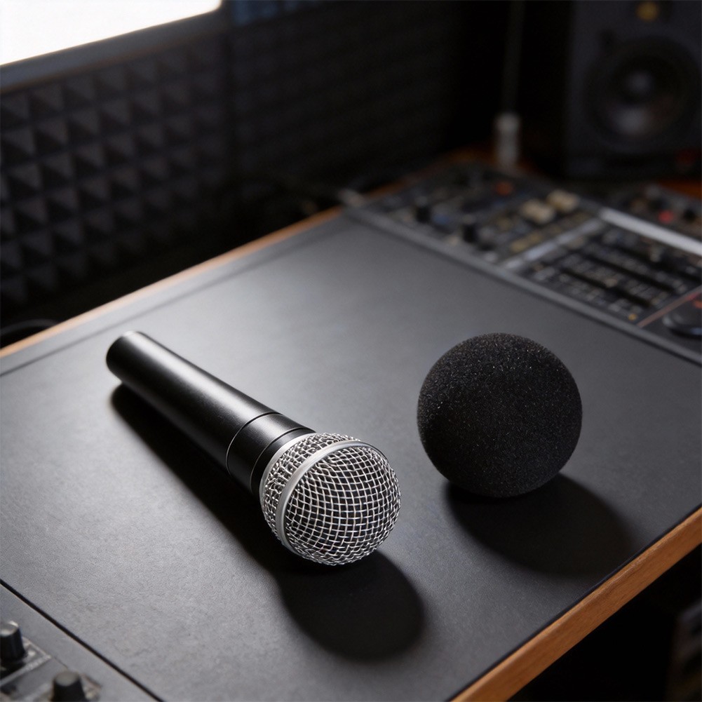 2026ใหม่กระจกไมโครโฟนโฟมคุณภาพสูงสําหรับ Shure SM58/SM48