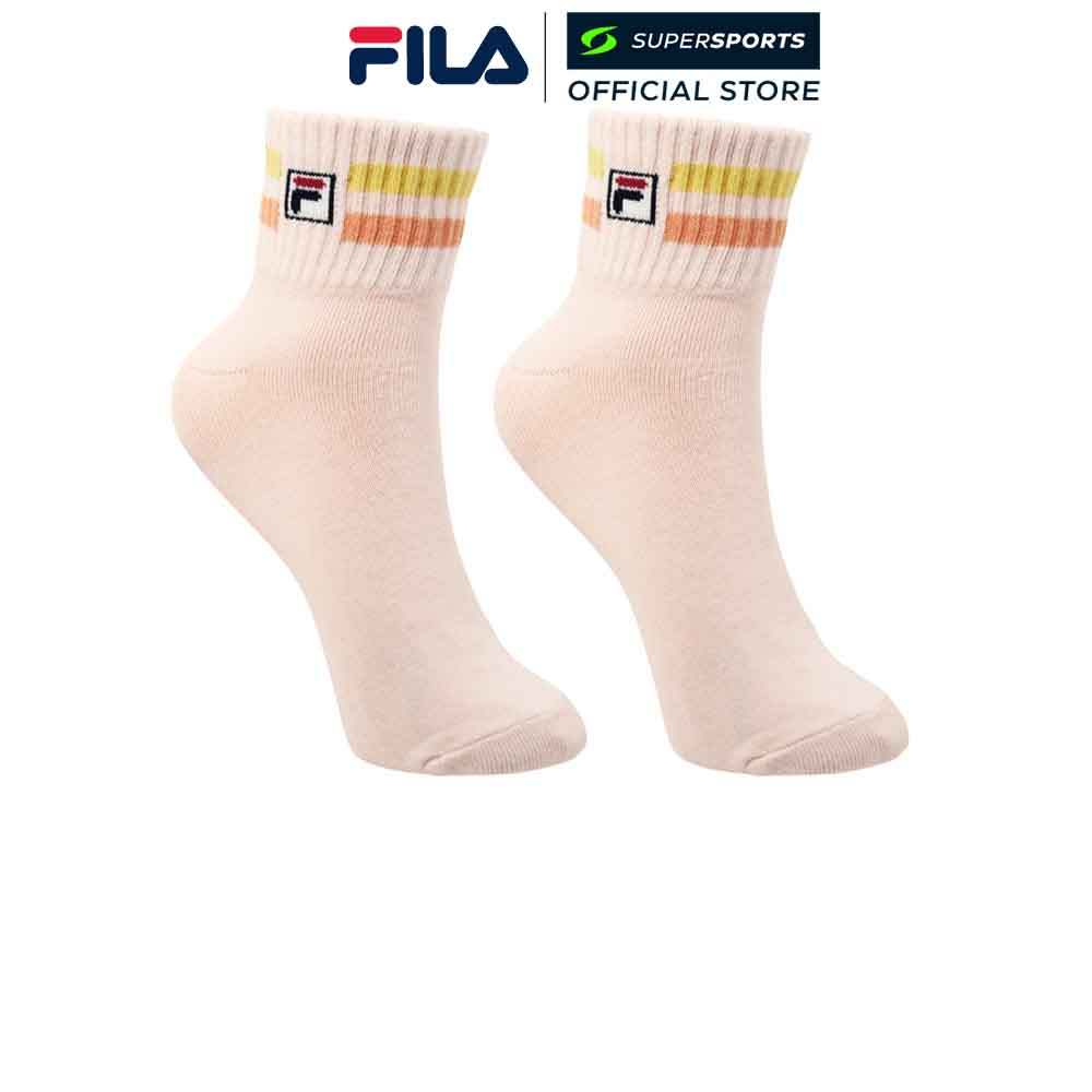 FILA Ankle ถุงเท้าผู้ใหญ่ สีชมพู