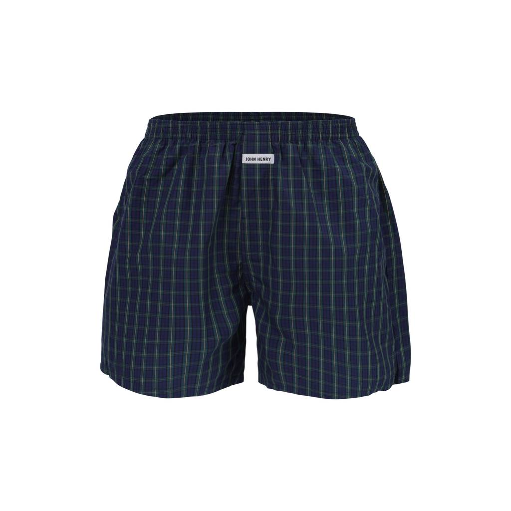 JOHN HENRY UNDERWEAR Sleepwear  กางเกงบ๊อกเซอร์ ผู้ชาย รุ่น JU JU3824ST สีเขียว