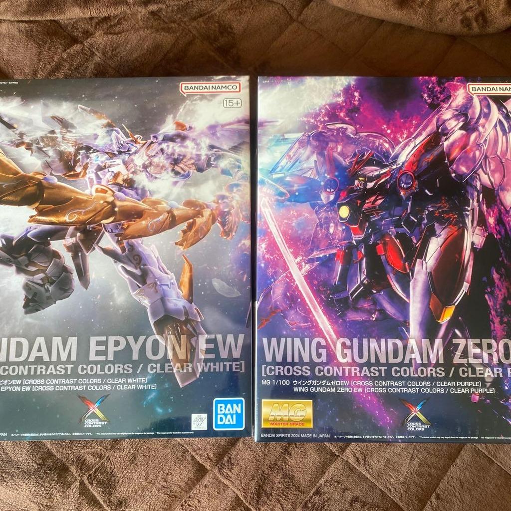 【Direct from Japan】การเปรียบเทียบสีระหว่าง Epyon EW และ Wing Gundam ZERO EW【Japan Exclusive】