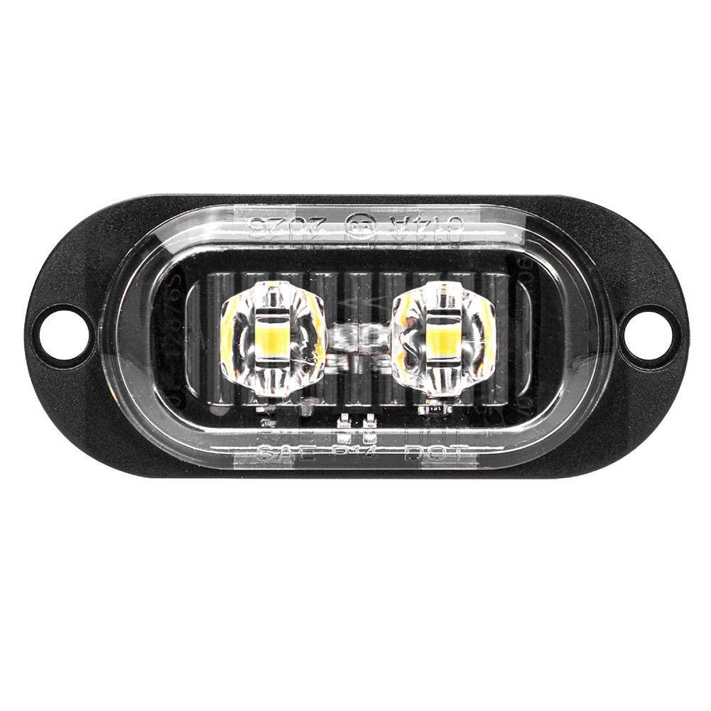 [SP-PLG]รถบรรทุก 2LED เลนส์แถบไฟด้านข้าง 12-24V ไฟรถพ่วงไฟด้านข้าง
