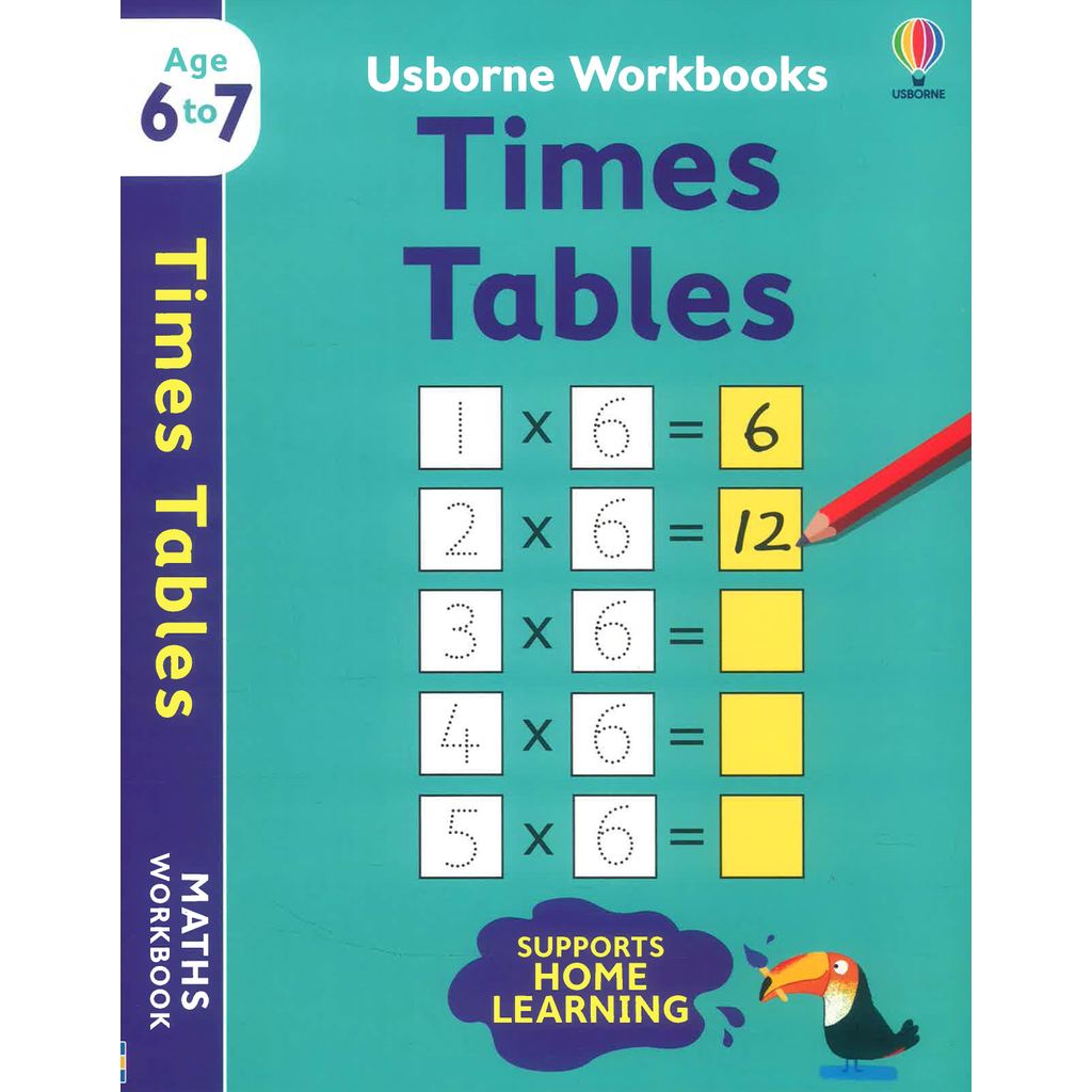 (BX) USBORNE WORKBOOKS TIMES TABLES 6-7