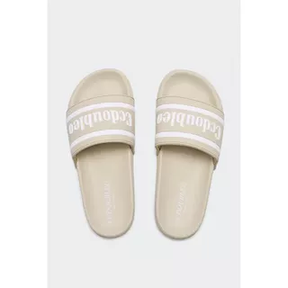 CC DOUBLE O CC DOUBLE O LOGO SLIDES ยูนิเซ็กซ์ รองเท้าแตะแบบสวม CC DOUBLE O รุ่น O26WSUA002 (AW26 #P3)