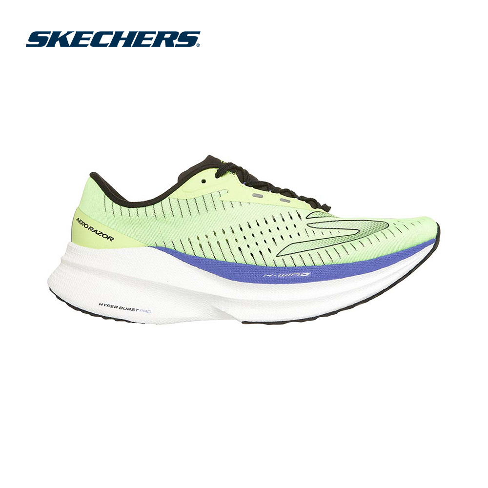 Skechers สเก็ตเชอร์ส รองเท้าผู้ชาย Men Tech Running SKX Aero Razor Shoes - 246240-YEL (latest)