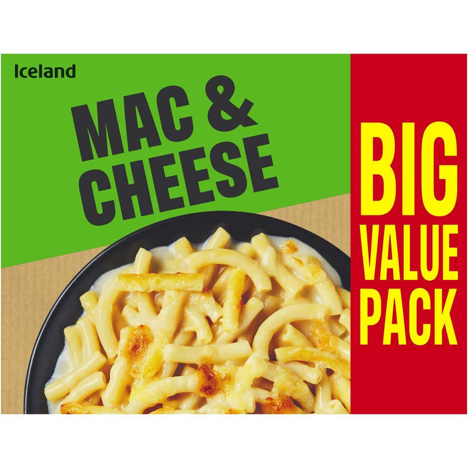 [5010482837976] Iceland Macaroni Cheese ไอซ์แลนด์ มะกะโรนีอบชีส 500 กรัม