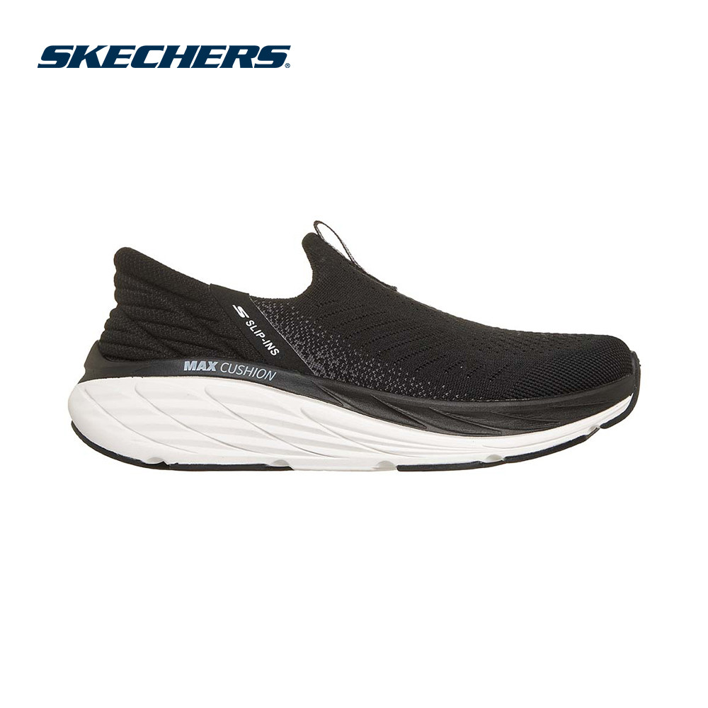 Skechers สเก็ตเชอร์ส รองเท้าวิ่งผู้หญิง Women Slip-Ins GOrun Max Cushioning Elite 3 Running Shoes - 129725-BKW (latest)