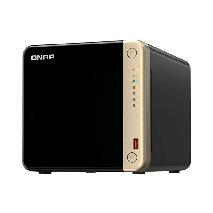 อุปกรณ์จัดเก็บข้อมูล NAS Storage NAS “QNAP” 4-Cores 2.9GHz/8GB/4-Bay