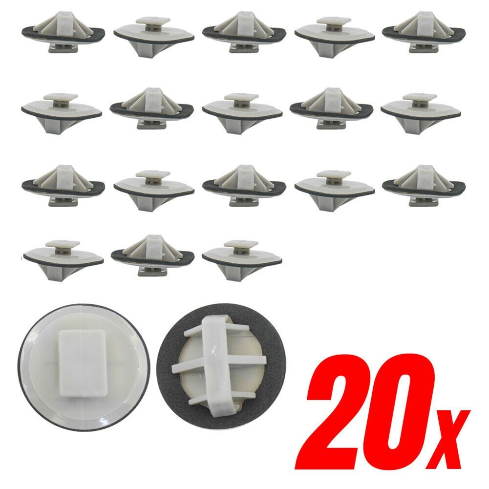✨Ready Stock⭐20x Mean Mug กระโปรงด้านข้างอัตโนมัติ Rocker Moulding Retainer คลิปสําหรับ Mazda BP4L-5