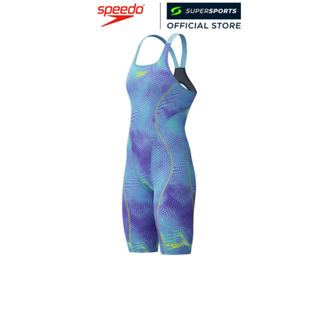 SPEEDO Fastskin HyperSpark Openback Kneeskin ชุดว่ายน้ำผู้หญ…