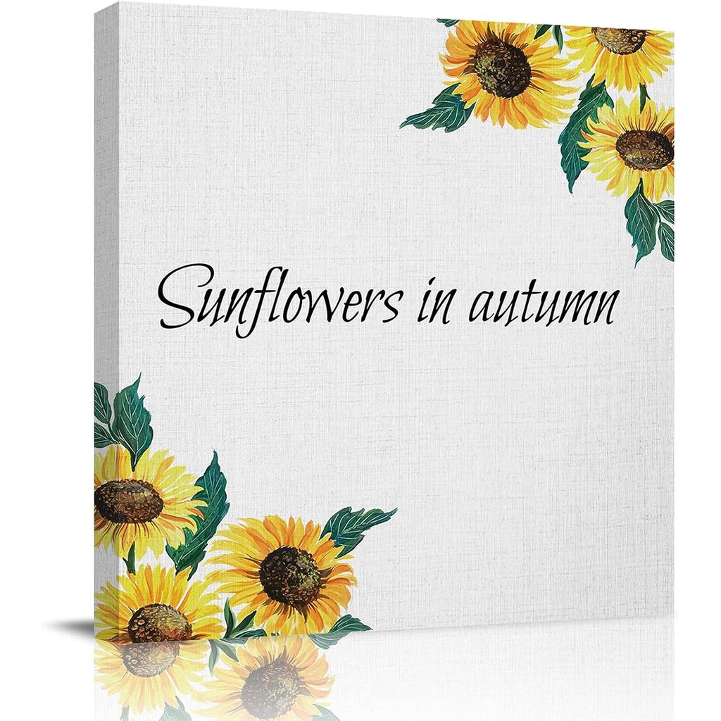 ผ้าใบ Wall-art สําหรับห้องนอนภาพวาด Art Wall Decor Modern Home Office Decor ยืดและกรอบพร้อมแขวนดอกทา