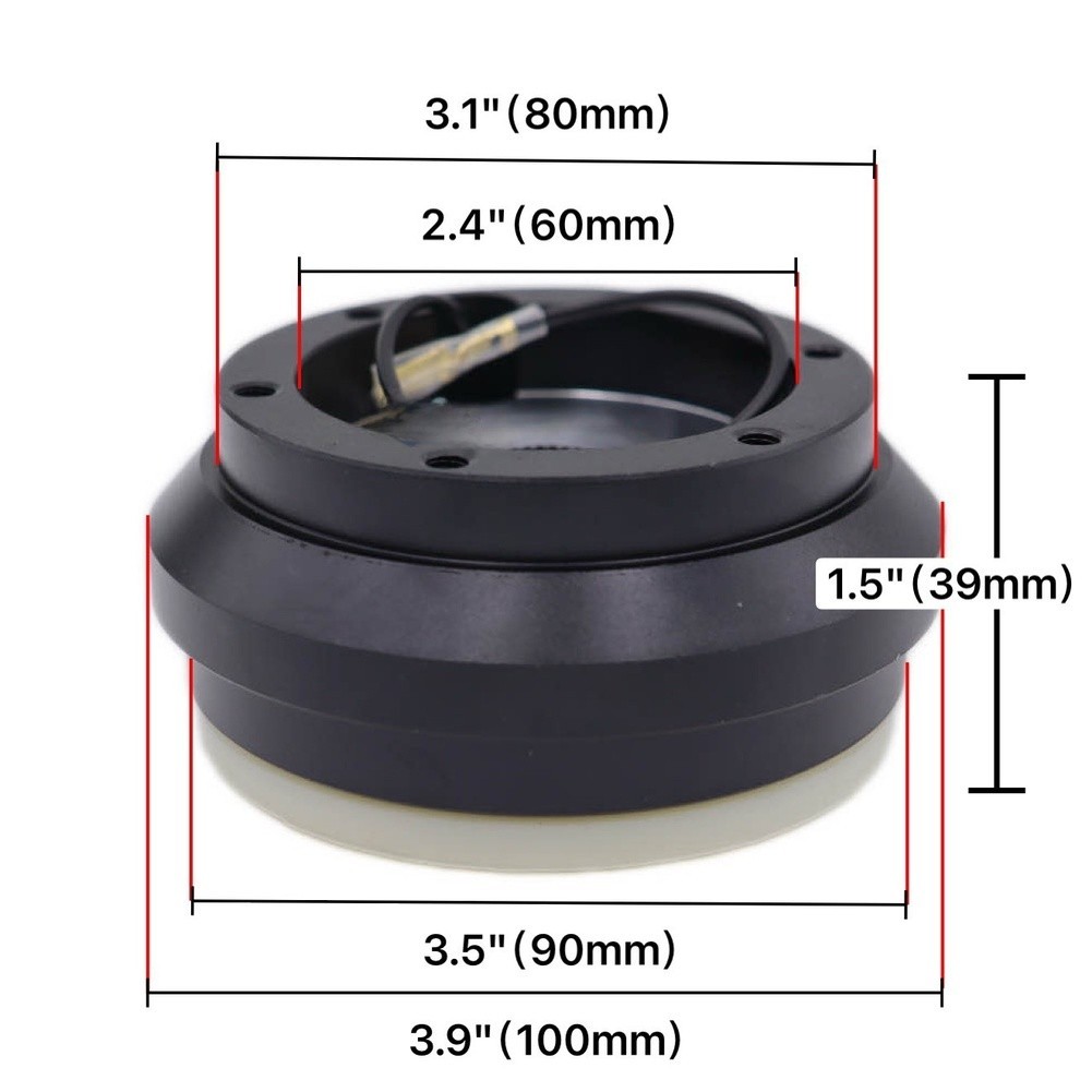 SMT110Hพวงมาลัยอะแดปเตอร์ฮับสั้นสําหรับCivic EG 92-95 สําหรับIntegra DC 94-01