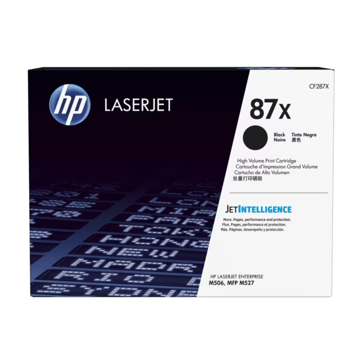 ตลับหมึกโทนเนอร์ HP 87X High Yield Black LaserJet Toner Cartridge