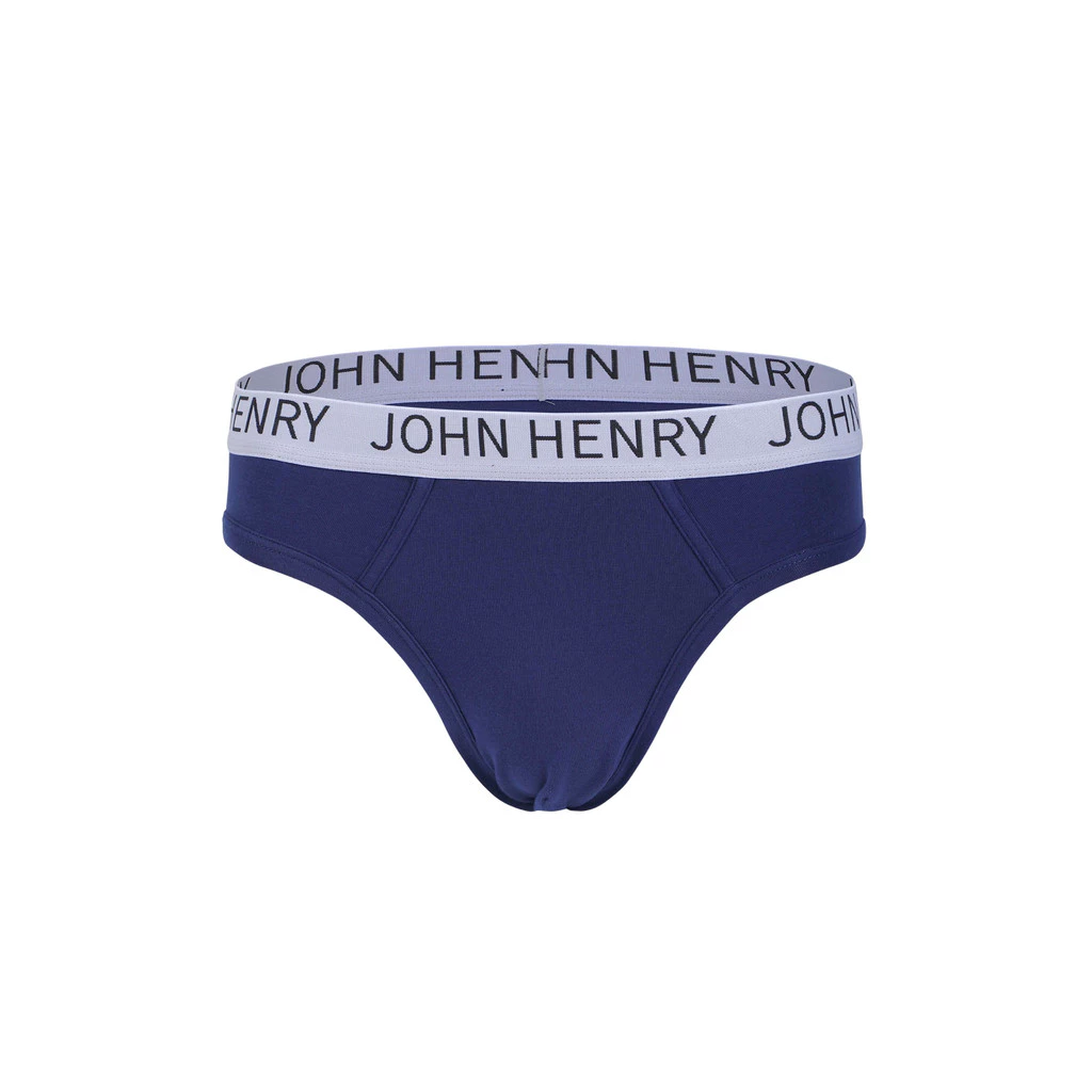 JOHN HENRY UNDERWEAR Basic ทรงบรี๊ฟ รุ่น JU JU2BC1001 สีน้ำเงิน