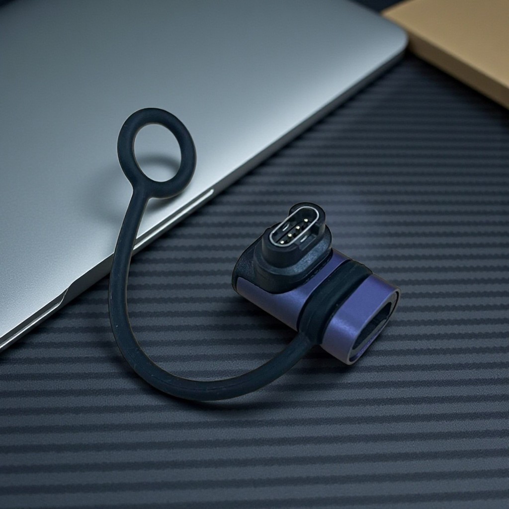 HUXUAN อะแดปเตอร์ชาร์จแม่เหล็ก USB Type C สําหรับ Garmin Fannix 7 6S - HX12