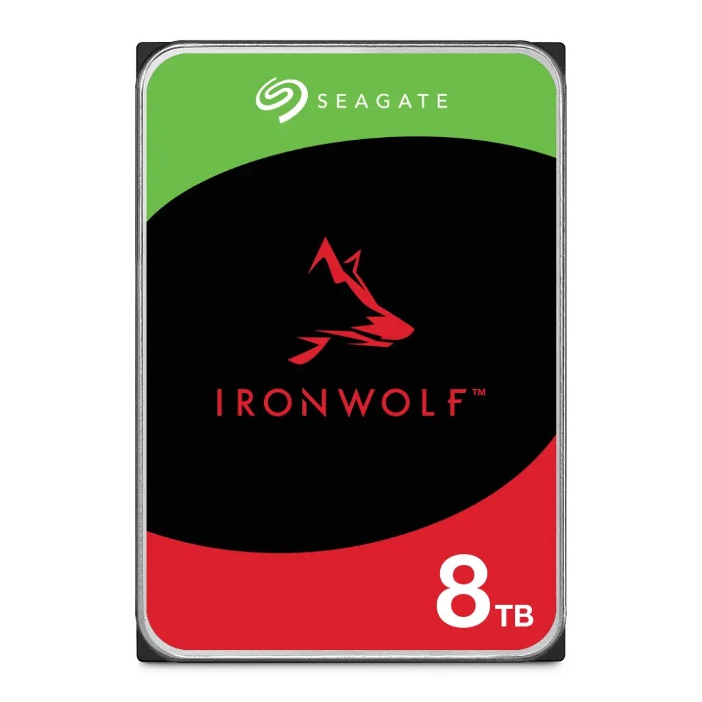 SEAGATE IronWolf ฮาร์ดดิส 8TB รุ่น ST8000VN004