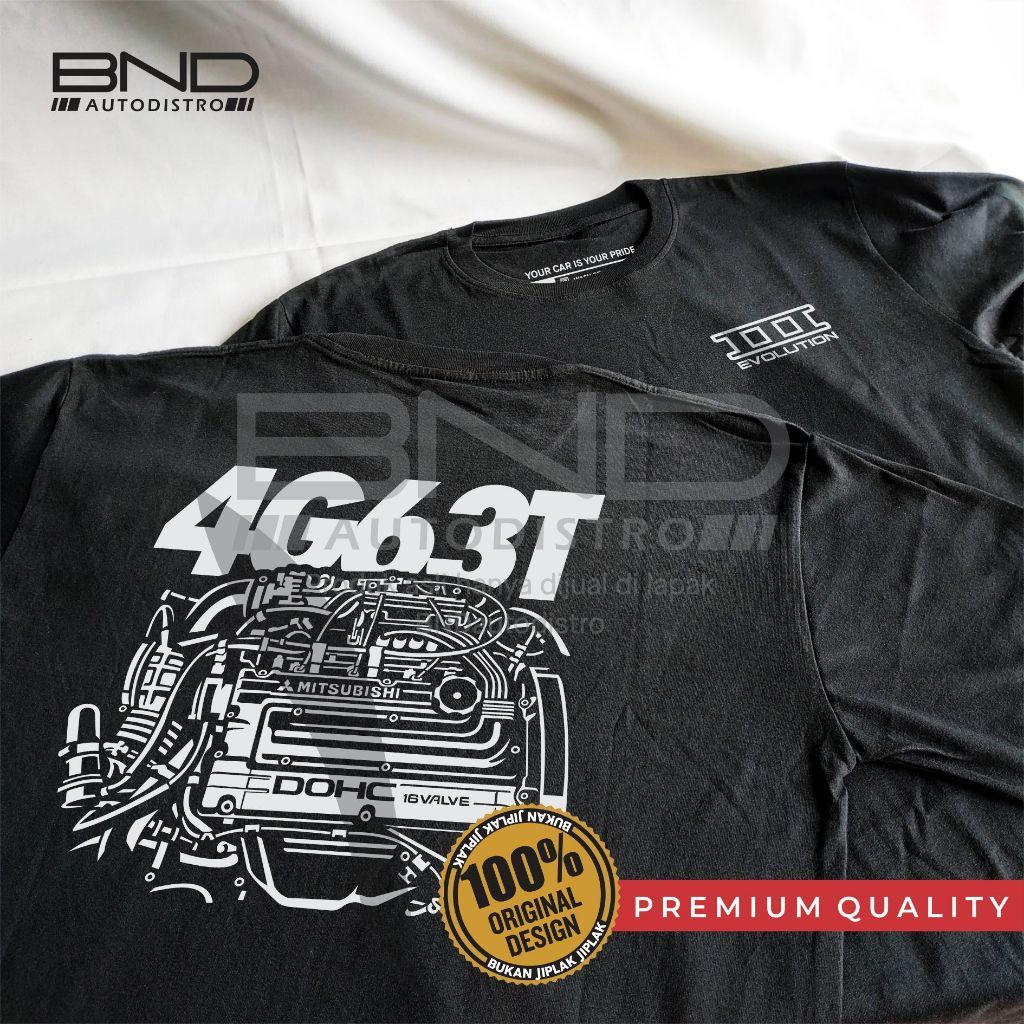 เจอร์ซีย์เสื้อยืด Mitsubishi 4g63t Lancer Evo 3