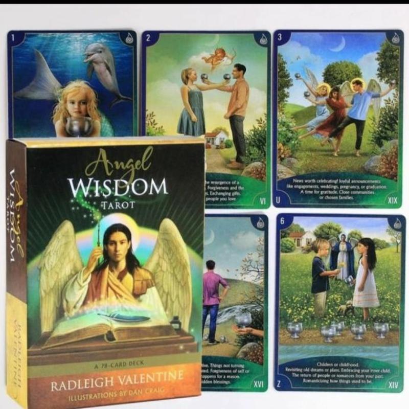Angel Wisdom Tarot: สํารับการ์ด 78 ใบ