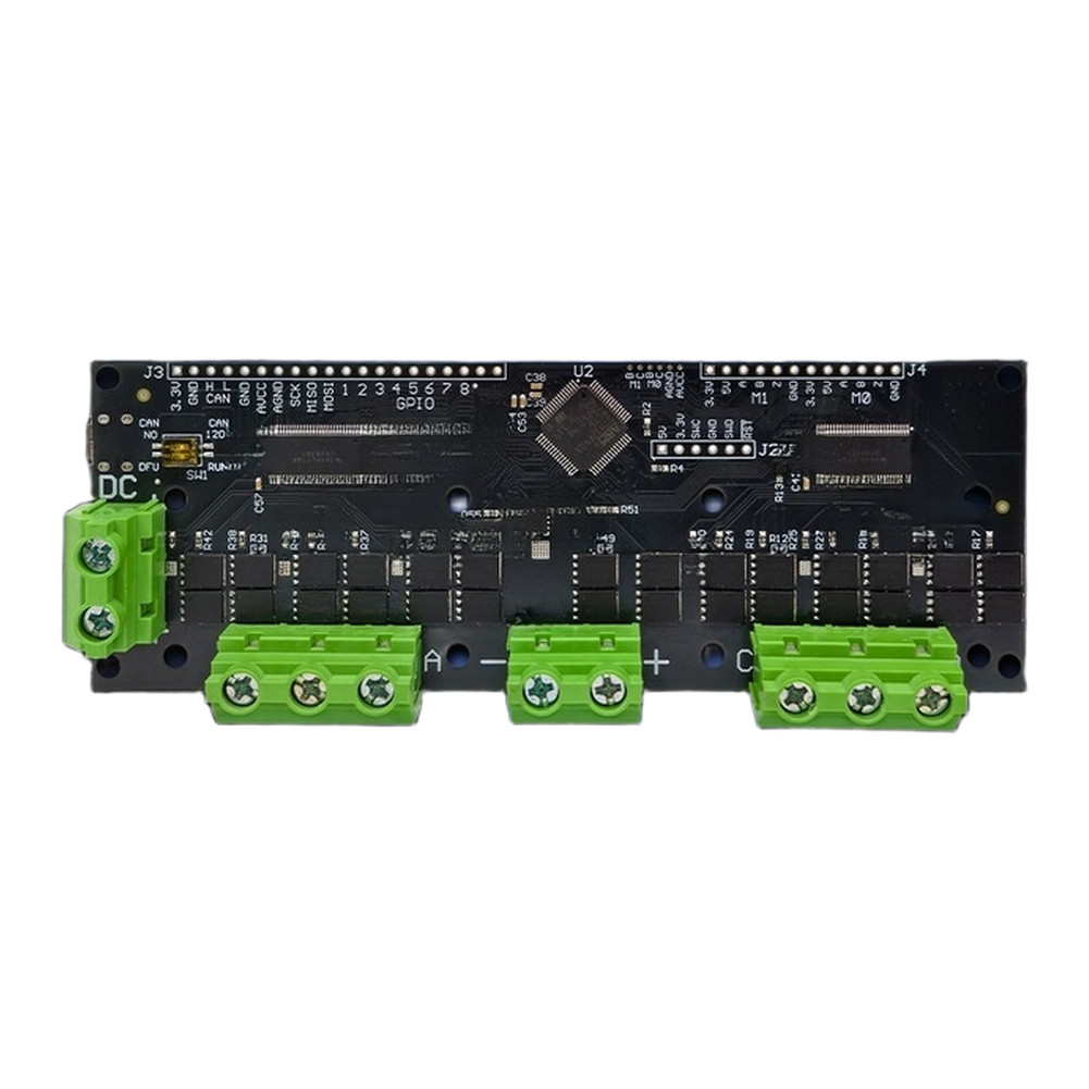 [ใหม่]56V สําหรับ foc สําหรับ bldc Dual Motor Controller v3 6 สําหรับหุ่นยนต์ DIY พร้อม
