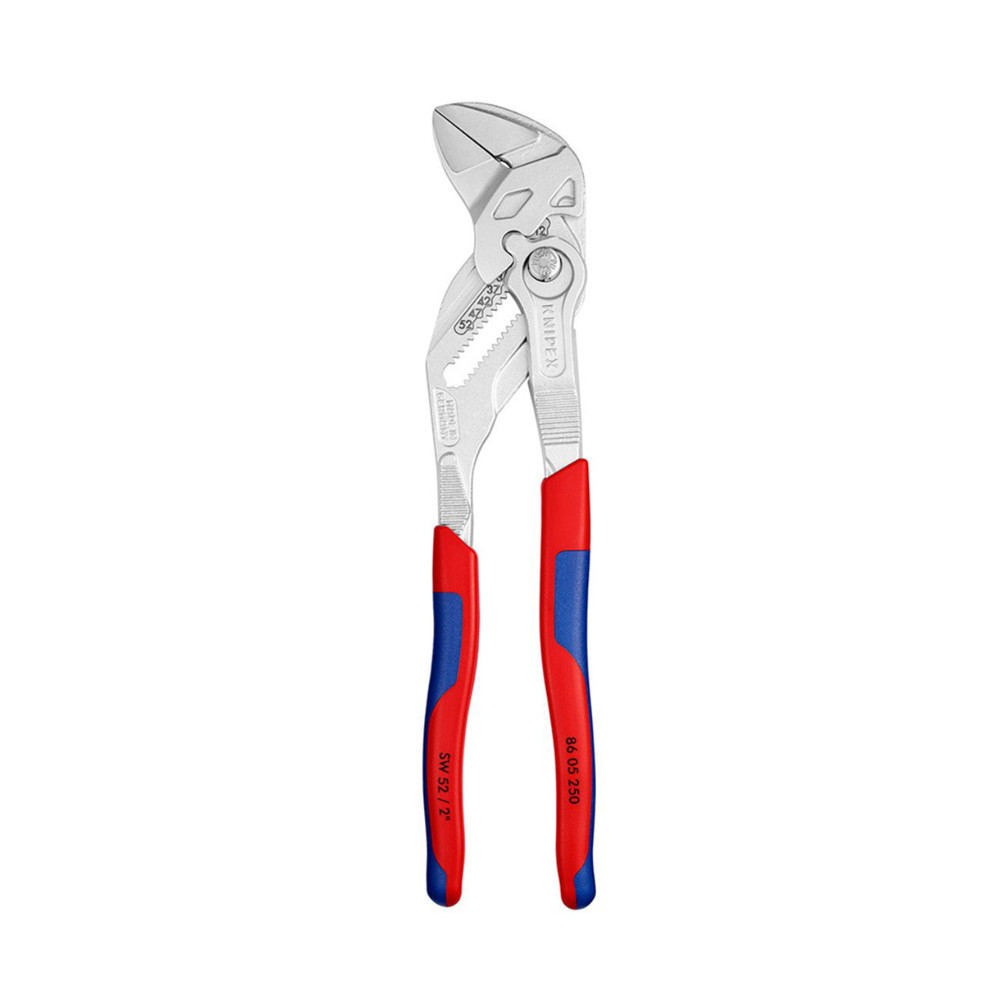 KNIPEX คีมคอม้าชุบโครเมียม ด้ามหุ้มยาง 250 มม.  86 05 250 จัดส่งโดย HomePro