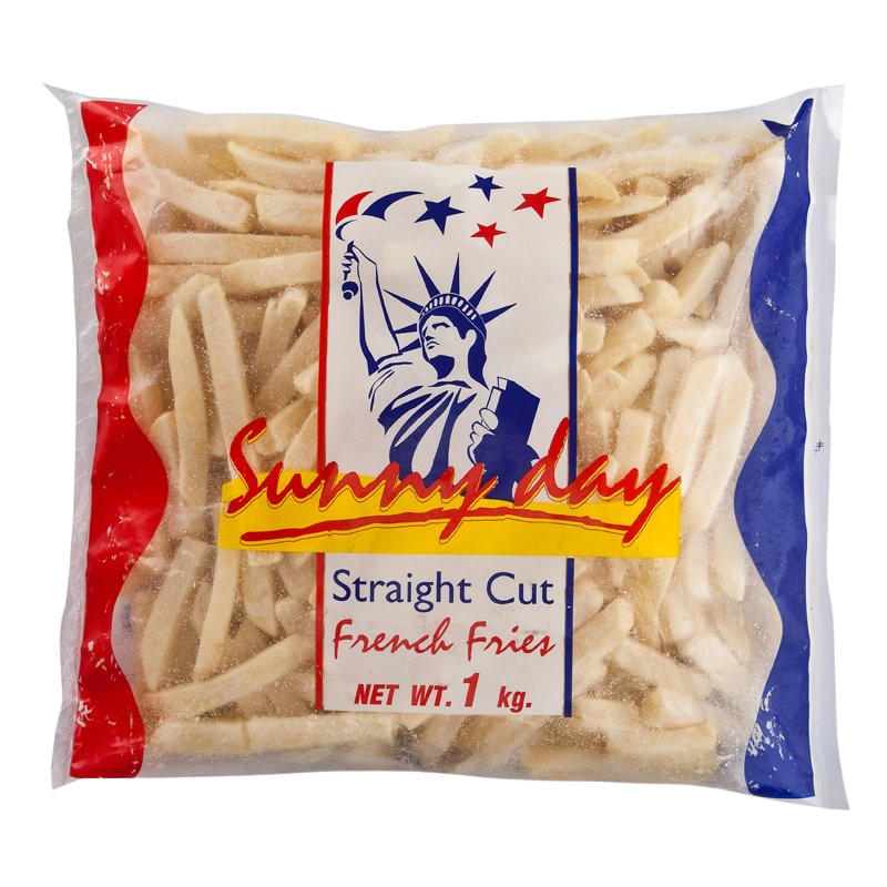 [0122184] Sunny Day French Fries 3/8 1 Kg.ซันนี่เดย์ เฟรนช์ฟรายส์ 3/8 French Fries