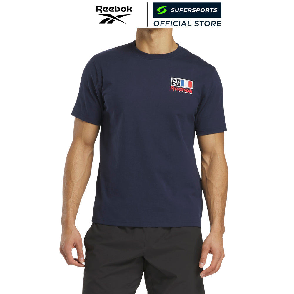 REEBOK France เสื้อยืดฟุตบอลผู้ใหญ่