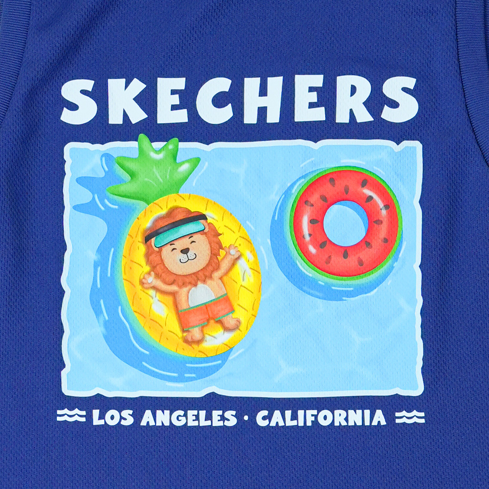 Skechers فانيلة رياضية أولاد Cali Summer — صورة 5