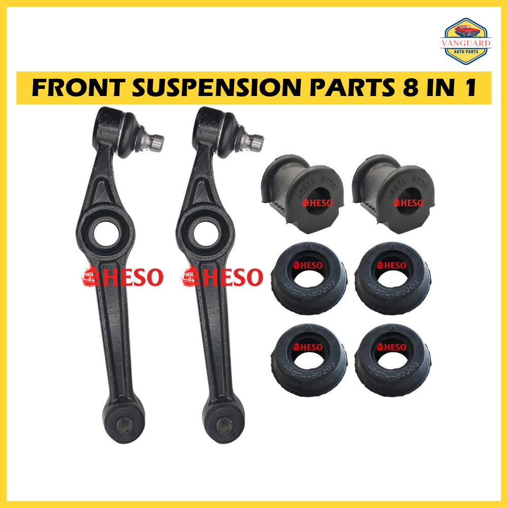 8 IN 1 HESO FRONT LOWER ARM STABILIZER BUSH PERODUA KANCIL 660 CC EF CL SOHC AUTO KANCIL 660 CC EF C