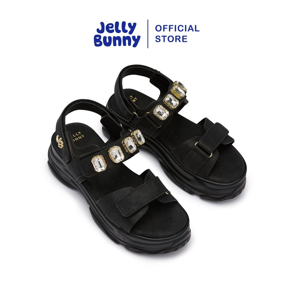 JELLY BUNNY รองเท้าแตะ PICOTEE ANTEA รุ่น B26FSWA044 BLACK