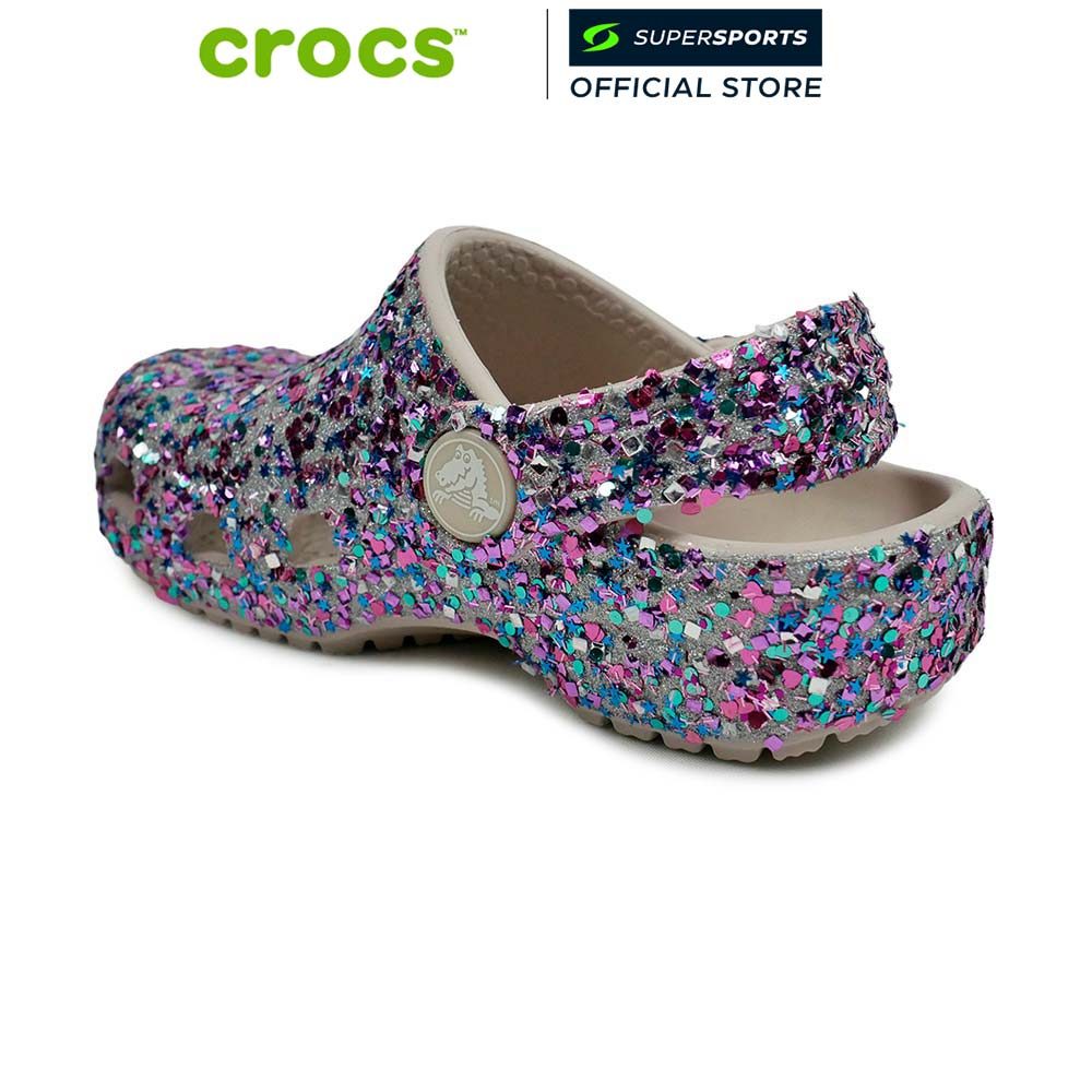 CROCS حذاء أطفال Classic Dazzle Glitter Clog — صورة 3
