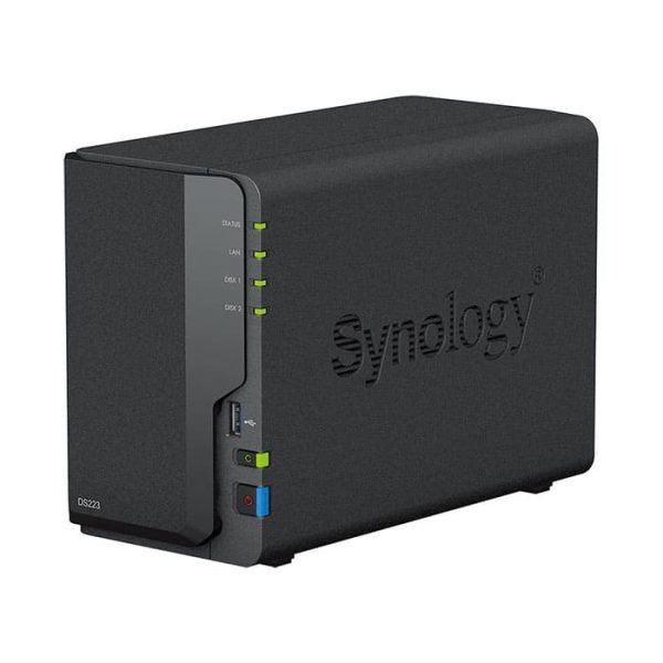 อุปกรณ์จัดเก็บข้อมูล NAS Synology NAS 2-bay DiskStation รุ่น DS223
