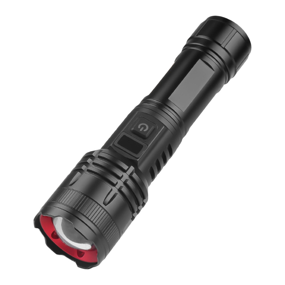 [BIG SALE]30W LED XHP70 สําหรับไฟฉายซูมพร้อมจอแสดงผลดิจิตอล USB ชาร์จ 700LM