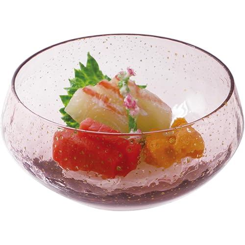 Orient Sasaki glass Toyo Sasaki Glass Yachiyo Kiln Round Cup Ume-Murasaki 10368PAM