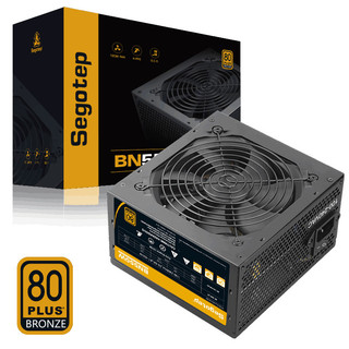 Segotep BN-550 BN550 BN550W Power Supply PSU Gaming 550W 550 Watt 80+ Plus Bronze - Flat Cable Garansi 6 Tahun