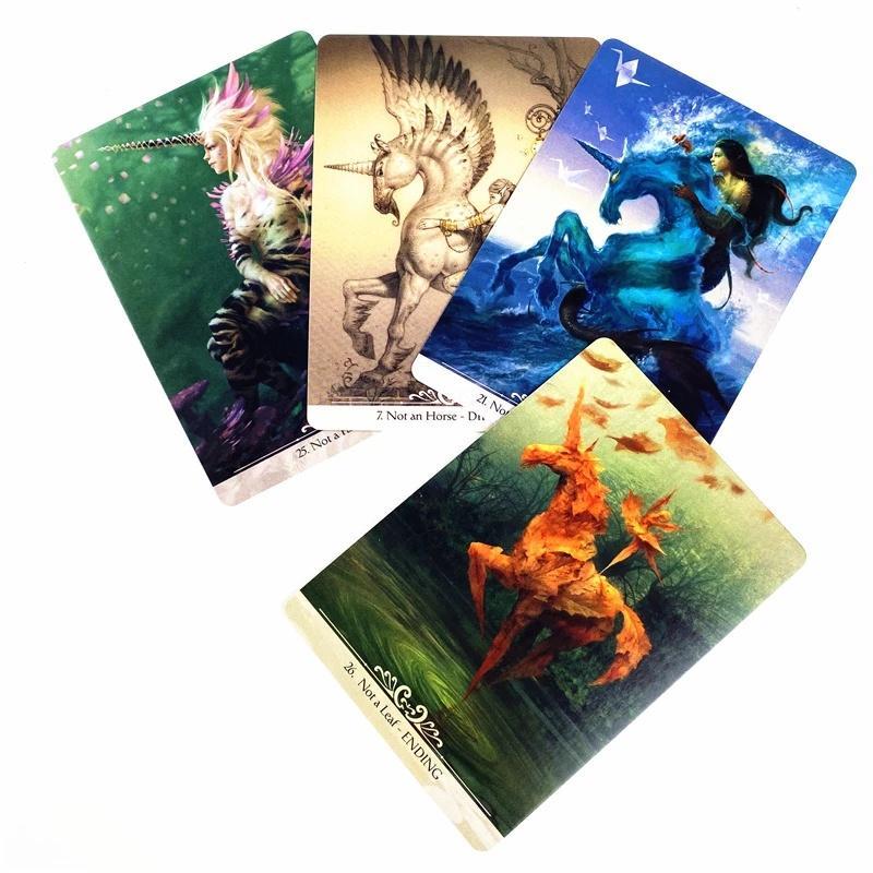 Barbieri Unicorns Oracle Cards Kali Oracle Ferocious Divine Mother Cards Tarot Divination Card