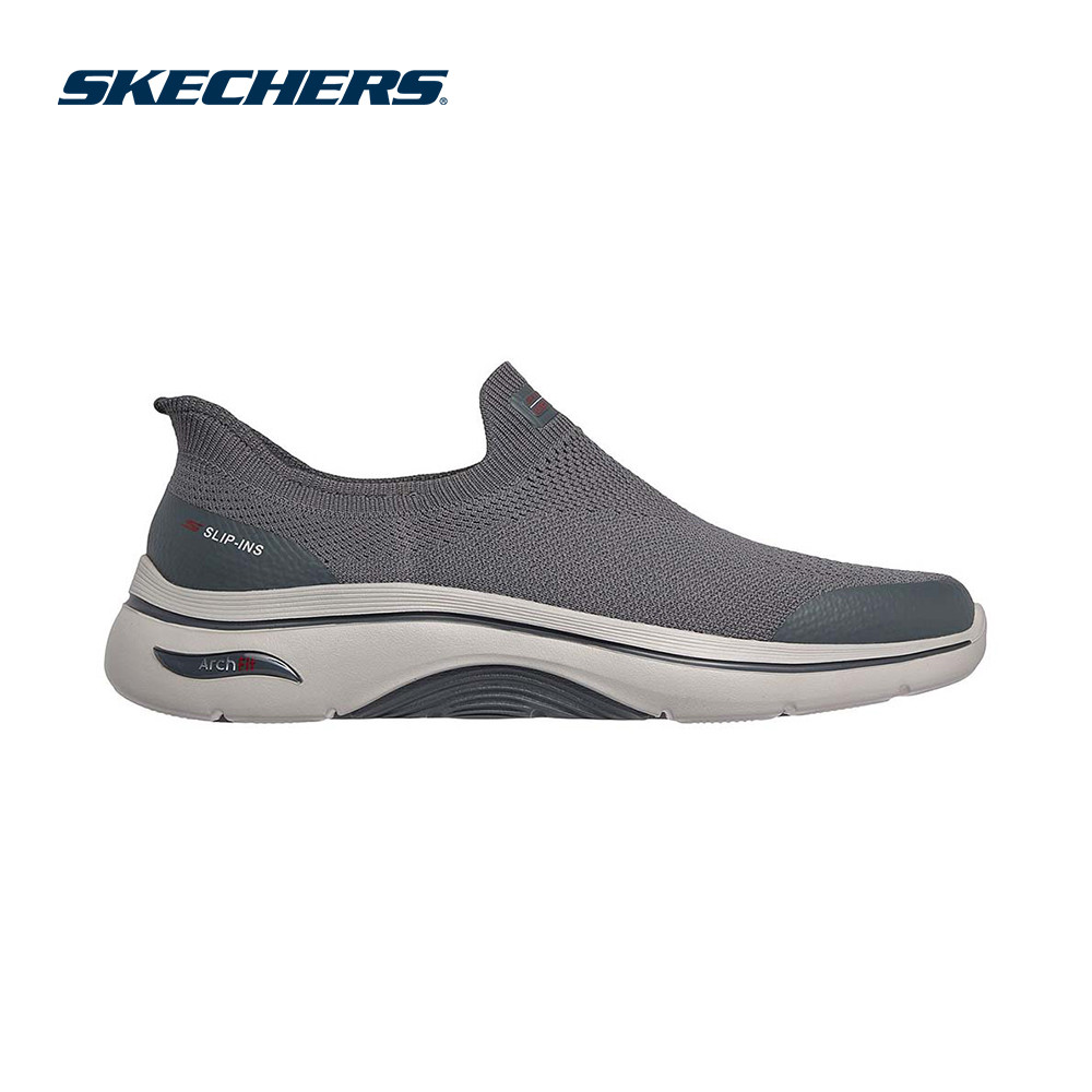 Skechers สเก็ตเชอร์ส รองเท้าผู้ชาย Men Slip-Ins GOwalk Arch Fit 2.0 Sea Walking Shoes - 216819-CHAR 