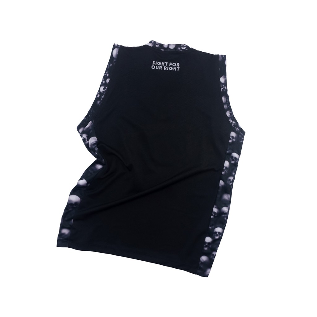 SOLDIER JERSEY BASKETBALL สีดําบนสีดํา SLOGO MB130