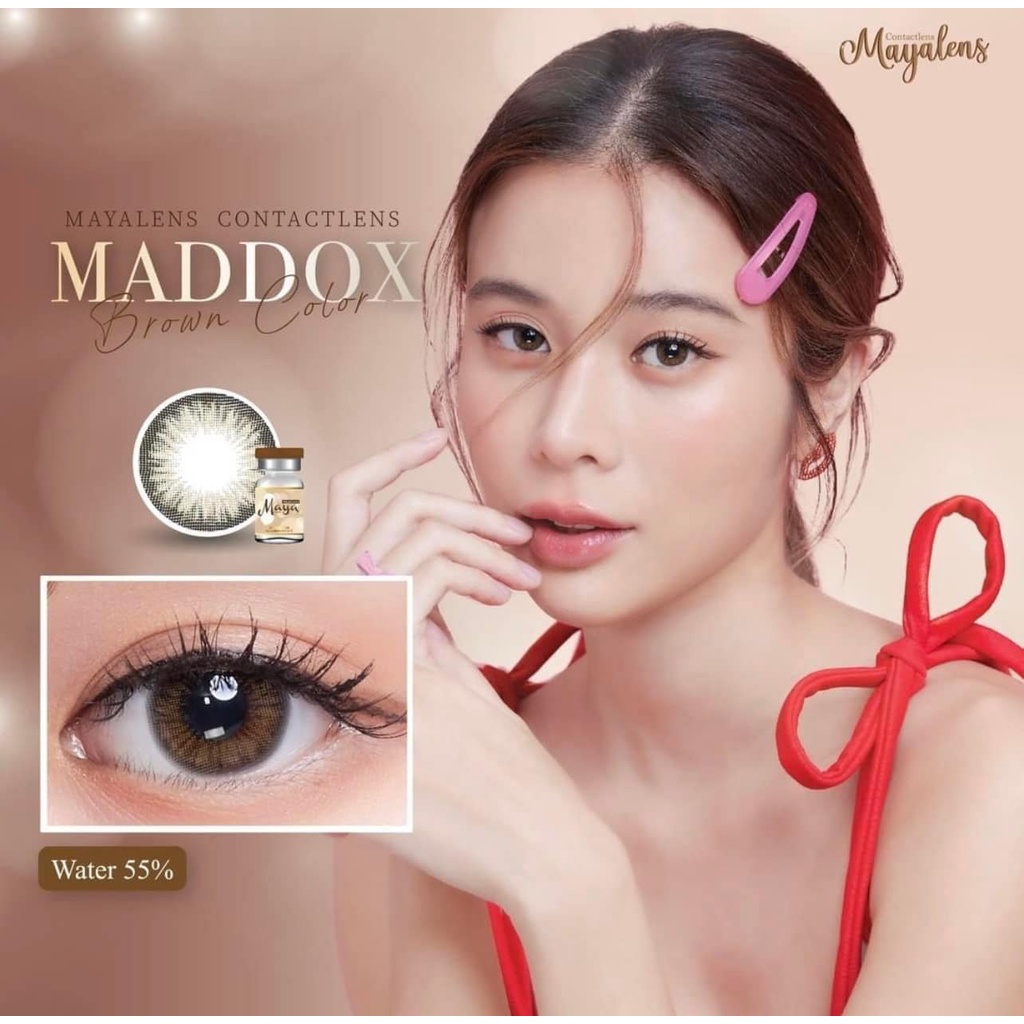 คอนแทคเลนส์ ขนาดบิ๊กอาย Maddox (Mayalens)