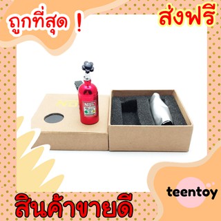 [ลด25% โค๊ต25CCB99] น้ำหอมซิ่ง น้ำหอมรถยนต์ น้ำหอมรีฟิว น้ำหอมปรับอากาศ NOS (สีแดง) 2021แบบรีฟิว งานอลูมิเนียม