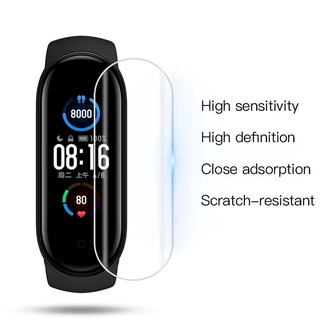 ฟิล์ม ฟิล์มกันรอย Film Mi Band 7 / band7 smart watch TPU FILM miband 7 ฟิล์ม miband 7 TPU สีใส