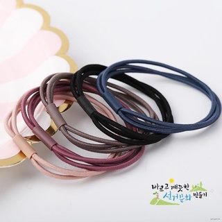 【Preparing to ship】COD Korean small fresh hair bands, hair bands, hair bands, womens hair ropes tie hat for adults Simple and personalized ponytail case.