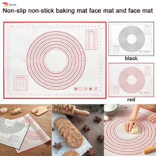 Non Stick Silicone Mat 40x50cm ซม แผ่นซิลิโคนนวดแป้ง แผ่นซิลิโคนนวดแป้งอุปกรณ์ทำขนม แผ่นซิลิโคนรองนวดแป้งและรองอบ