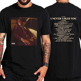 เสื้อผ้าผชใหม่ เสื้อยืดแขนสั้น ผ้าฝ้าย 100% พิมพ์ลายอัลบั้ม Future I Never Liked You 2022 สไตล์ฮิปฮอป สําหรับผู้ชาย และผ