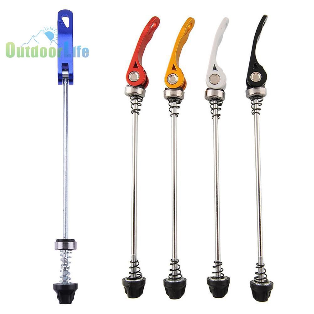 2pcs Bike Bicycle Cycling Wheel HUB Skewers Quick Release Bolt Lever Axle