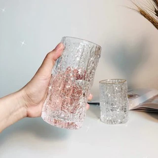 พร้อมส่ง! 『BK holiday shop』 glass แก้วน้ำ ใส ขอบทอง วินเทจ สวย แก้วเครื่องดื่ม ไฮคลาสสุดๆ หรูหราสไตล์