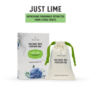 ถุงหอม ถุงหอมดับกลิ่น ถุงหอมปรับอากาศ กลิ่นธรรมชาติ Urban Senses Aromatic Perfume Bag - Just Lime